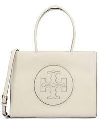 Tory Burch - Large Faux Leather Ella Tote Bag - Lyst