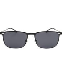 BOSS - Rectangular Frame Sunglasses - Lyst