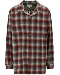 Maison Margiela - Checkered Overshirt Jacket - Lyst