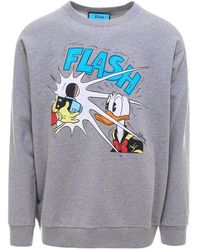 Gucci X Disney Donald Duck Sweatshirt - Grey