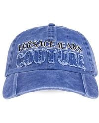 Versace - Baseball Cap With Logo, - Lyst