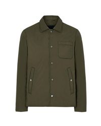 Herno - Long-sleeved Button-up Shirt Jacket - Lyst
