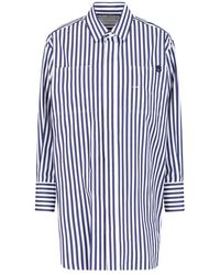 Sacai - Striped Shirt - Lyst
