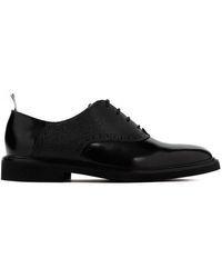 Thom Browne - Saddle Round Toe Lace-up Shoes - Lyst