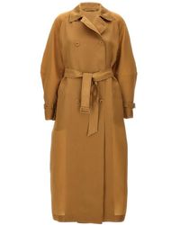 Max Mara - Sacco Trench Coat - Lyst
