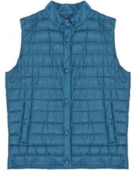 Herno - Buttoned Sleeveless Gilet - Lyst