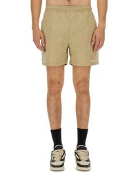 Represent - Logo Embellished Bermuda Shorts - Lyst