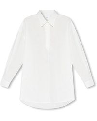 Ami Paris - Long-sleeved Shirt Dress - Lyst