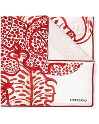 Ferragamo - Silk Shawl - Lyst