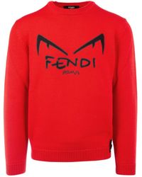 fendi bug eye jumper
