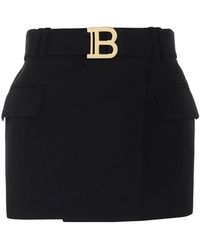 Balmain Mini skirts for Women | Online Sale up to 62% off | Lyst