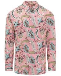 Etro - Multicolour Cotton Shirt - Lyst