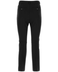 【送料&関税込】SportMax Button Detailed Straight Leg Pants Max Studio Striped Cropped Wide Leg Pants – L - NWT | eBay