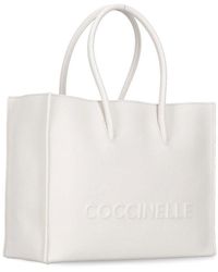 Coccinelle - Myrtha Maxi Logo Medium Tote Bag - Lyst