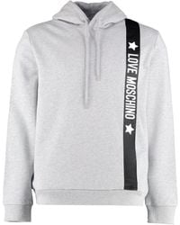 love moschino hoodie mens