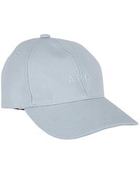 A.P.C. - Charlie Logo Embroidered Baseball Cap - Lyst