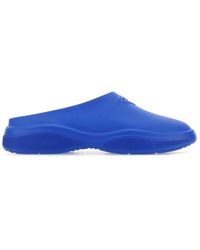 Prada Mellow Slip-on Sandals - Blue