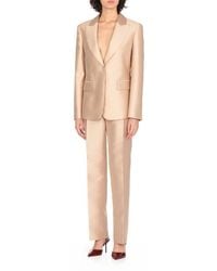 Alberta Ferretti - Mikado Cocktail Satin Jacket - Lyst