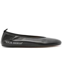 Off-White c/o Virgil Abloh - High Heels Ballet Flats - Lyst