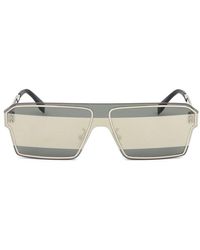 Fendi - Mask Frame Sunglasses - Lyst