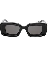Loewe - Rectangular Sunglasses - Lyst