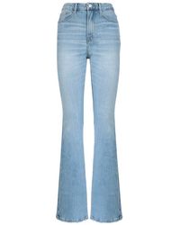 FRAME - High-waist Flared Jeans - Lyst