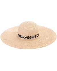 Karl Lagerfeld - K/Essential Sun Hat - Lyst