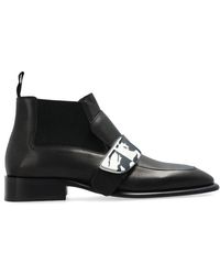 Burberry - Shield Square-toe Chelsea Ankle Boots - Lyst