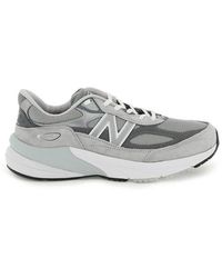 New Balance - M990 Round Toe Lace-up Sneakers - Lyst
