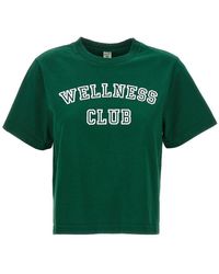 Sporty & Rich - Wellness Club T-shirt - Lyst