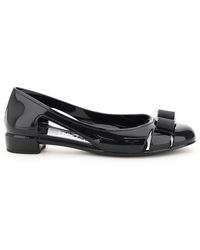 Ferragamo - Flat Shoes Black - Lyst