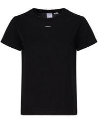 Pinko - Mini Logo Slim-fit T-shirt - Lyst