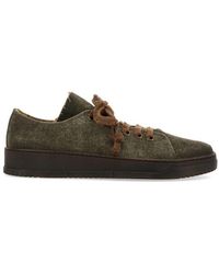 Uma Wang - Round Toe Lace-up Sneakers - Lyst