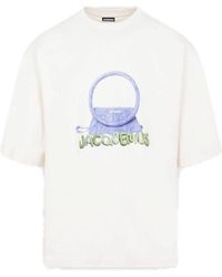Jacquemus - Graphic Printed Crewneck T-shirt - Lyst