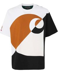 Marni - X Carhartt Color-blocked Crewneck T-shirt - Lyst