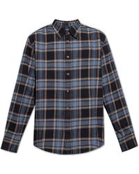 DIESEL - S-umbe Checked Shirt - Lyst