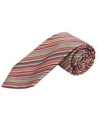 Paul Smith - Signature Stripe Printed Tie - Lyst