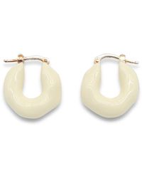 Jil Sander - Hook-Closure Small Hoop Earrings - Lyst