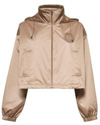 Fendi - Technical Fabric Windbreaker - Lyst
