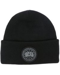 Save 27% Canada Goose Synthetic standard Beanie in Blue for Men Mens Hats Canada Goose Hats 