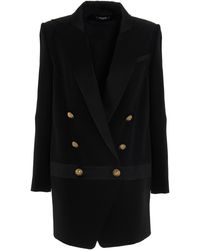 black blazer dress womens