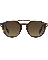Marc Jacobs - Aviator Frame Sunglasses - Lyst