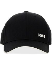 BOSS - Logo Printed Baseball Cap - Lyst