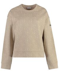 Moncler - Cotton Crew-neck Sweatshirt - Lyst