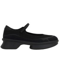 Prada - Round-Toe Mesh Ballerinas - Lyst