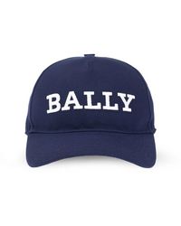 Bally Baseball Cap With Logo - Blue