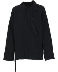 Yohji Yamamoto - Sweaters Black - Lyst