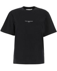 Stella McCartney Logo T-shirt - Black