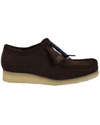 Clarks - Square Toe Lace-up Shoes - Lyst