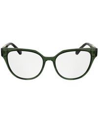 Lacoste - Cat-Eye Frame Glasses - Lyst